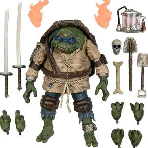 Teenage Mutant Ninja Turtles Action Figure - Green and Brown